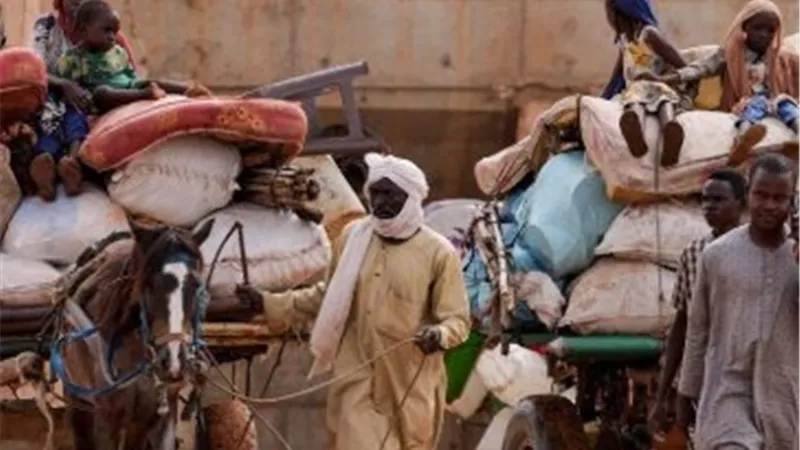 15 ألف نازح من دارفور إلى الدبة في شمال السودان
