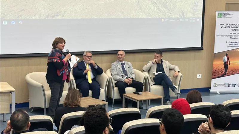 جامعة الجلالة تطلق البرنامج الدولي للتغير المناخي وندرة الغذاء والمياه