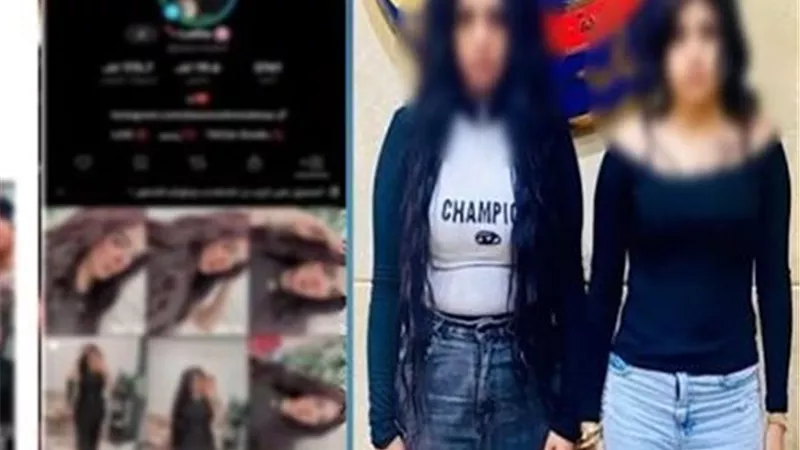 بتهمة نشر مقاطع خادشة للحياء.. القبض على صانعتي محتوى بالجيزة