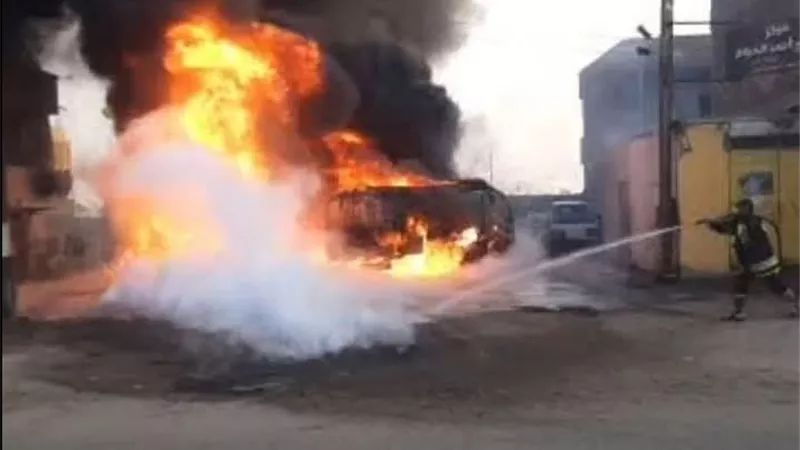 التحقيقات تكشف تفاصيل حريق سيارة ملاكي بحدائق القبة 