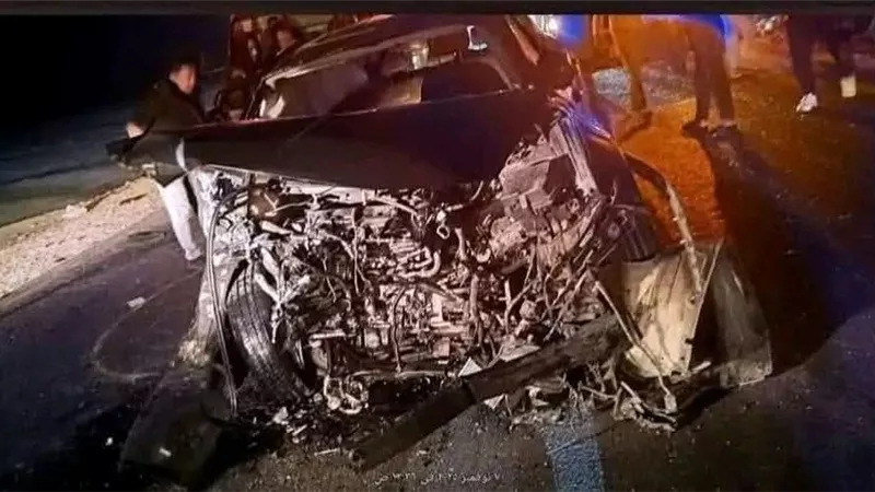 سباق مميت في التجمع الخامس ينتهي بانقلاب سيارة وإصابة 3 أشخاص