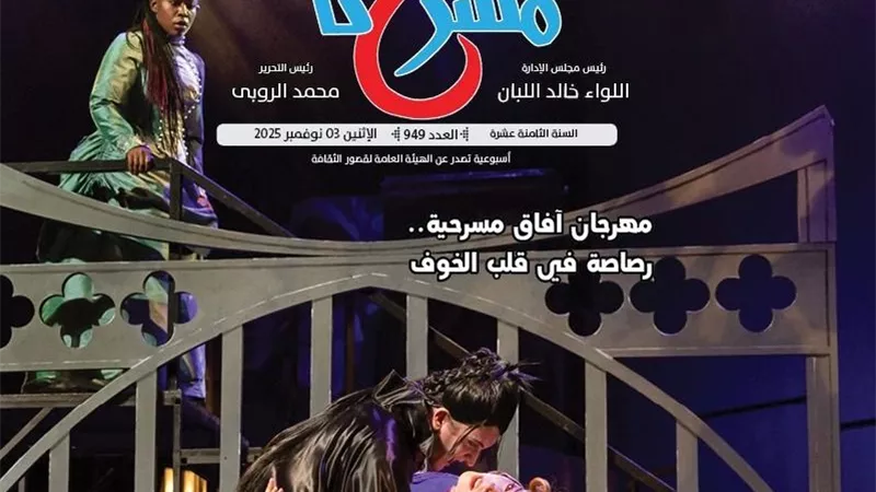التجريب والإبداع في مسرح القرن الـ21.. تفاصيل العدد الجديد من «مسرحنا»