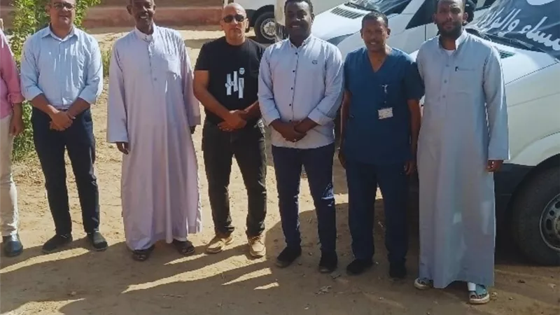 قافلة مجانية توفر الخدمات الطبية لأهالي قرية غرب أسوان  