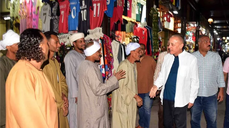 محافظ الأقصر: لا تهاون في الحفاظ على المظهر السياحي 