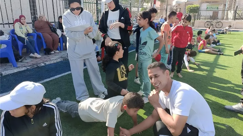 تنفيذ تدريبات المشروع القومي للموهبة الحركية بمركز دمنهور للتنمية الشبابية|صور 