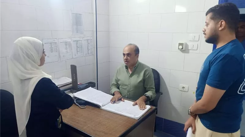 جولات مفاجئة لوكيل وزارة الصحة على وحدات الرعاية الأساسية بالوادي الجديد| صور