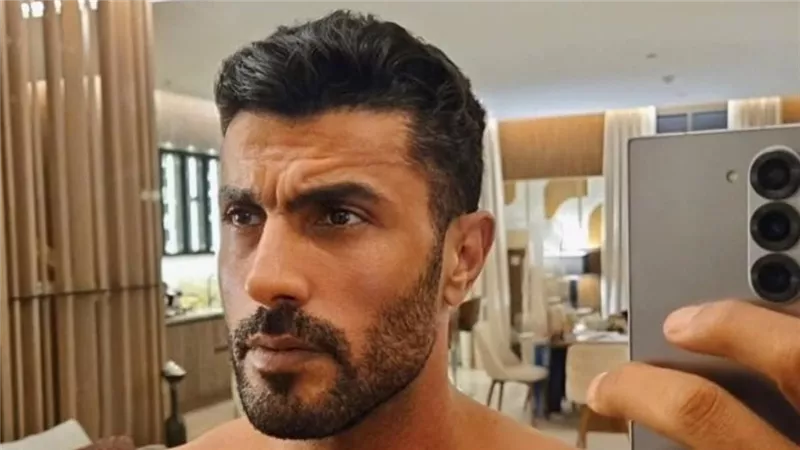 محمد سامي يروج لشخصيته في «8 طلقات» ومي عمر تتفاعل معه 
