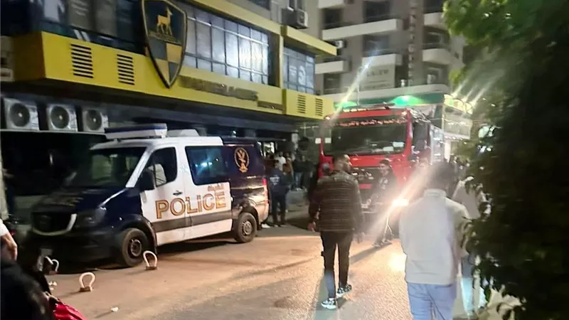 السيطرة على حريق محدود داخل كافيه شهير بمنطقة الاستاد بطنطا