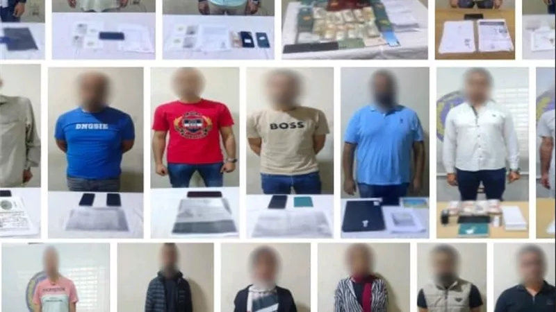 ضبط 21 صاحب شركة عمالة باعوا الوهم للشباب واستولوا على أموالهم 