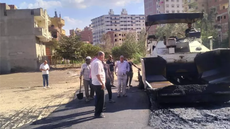 استجابةً لأهالينا.. رفع كفاءة ورصف مدخل كوبري صلاح الدين بكفر الشيخ |صور
