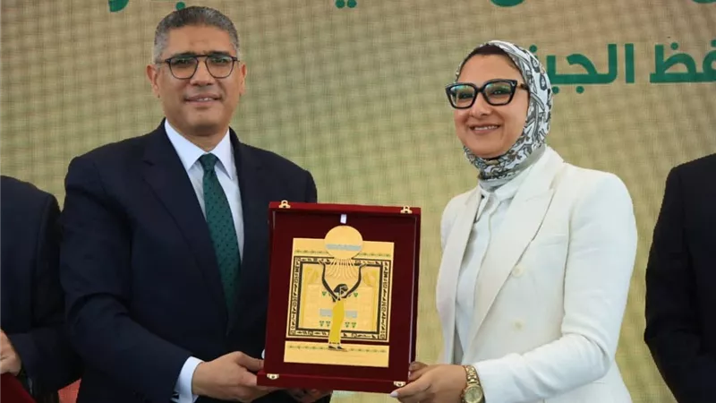 نائب محافظ الوادي الجديد تشارك بالمهرجان الدولي الثامن للتمور بالواحات البحرية