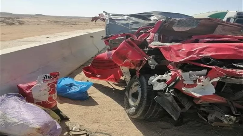 التفاصيل الكاملة لحادث الصف.. 5 أرواح أزهقتها عجلات الموت على طريق المحاجر