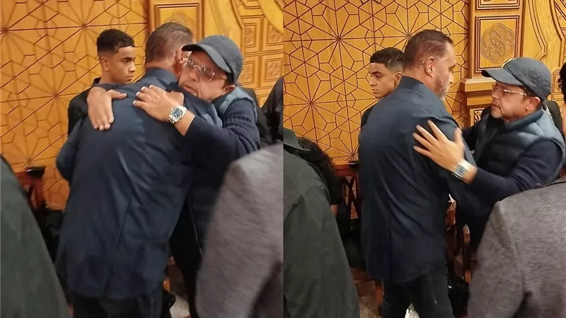بالشيخ زايد.. نجوم الفن يؤدون واجب العزاء في السيناريست أحمد عبد الله 