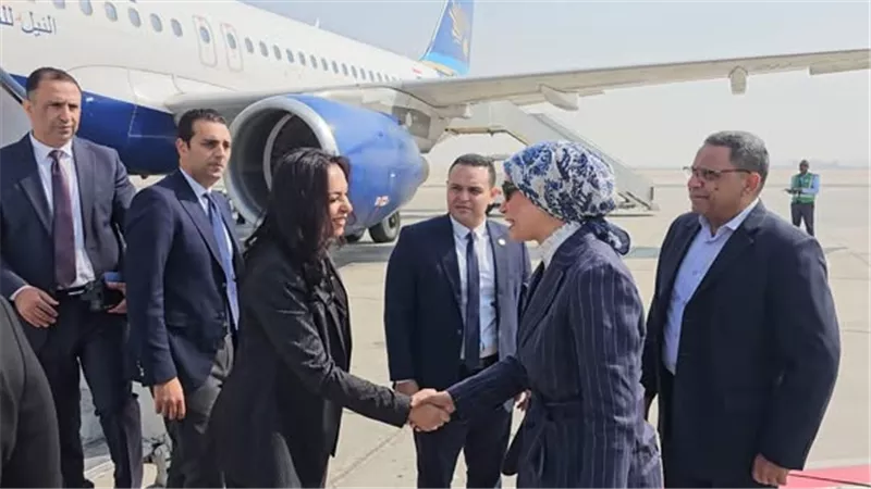 لأهالي الصعيد.. وزيرة التضامن الاجتماعي تصل محافظة الأقصر