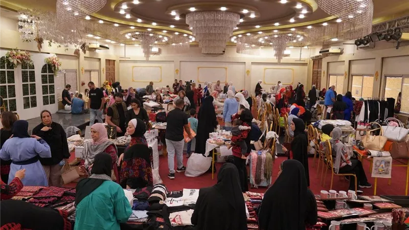 القاهرة تتزين بتراث فلسطين ومصر والسودان في بازار «تراثنا يجمعنا»