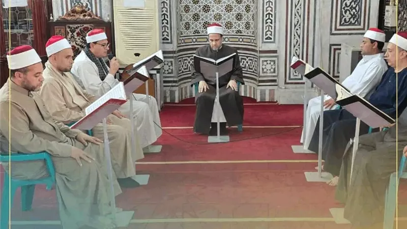 أوقاف الدقهلية تنظم مقرأة نموذجية بمسجد النصر الكبير بالمنصورة