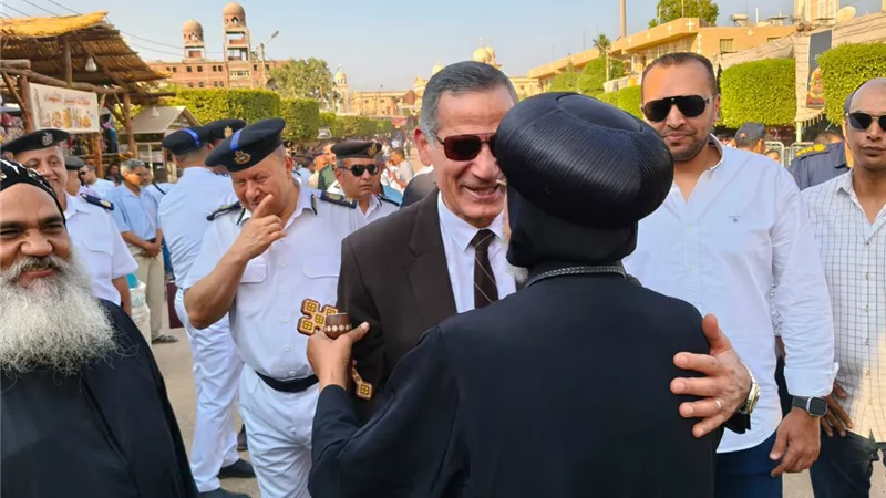 مدير أمن الأقصر يتفقد الاستعدادات الأمنية لانطلاق احتفالات دير ماجرجس |صور