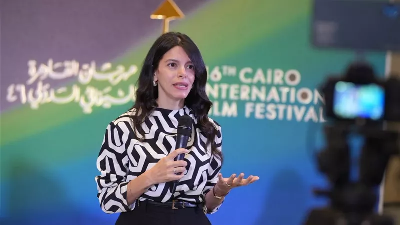بسمة نبيل تشارك عمرو سلامة ندوة بمهرجان القاهرة