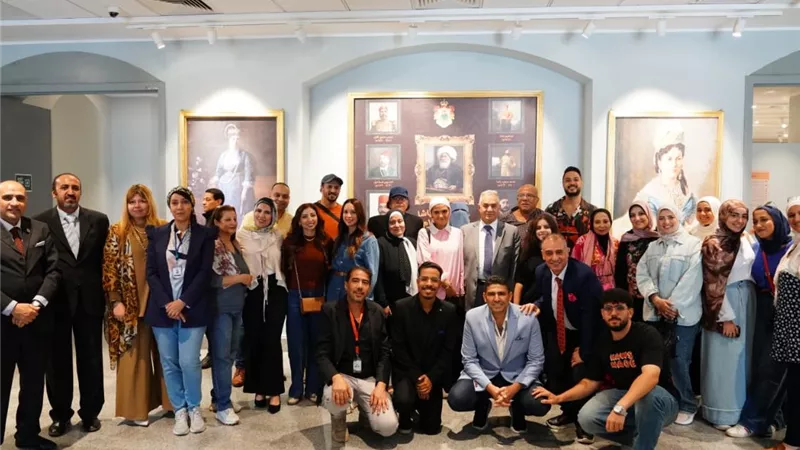 جامعة عين شمس تفتتح معرض 