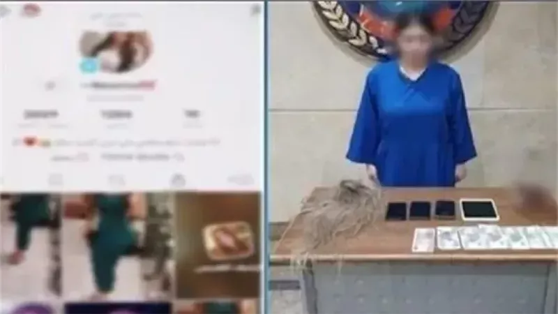 حبس البلوجر نسرين حجازي بتهمة نشر صور ومقاطع خادشة للحياء 