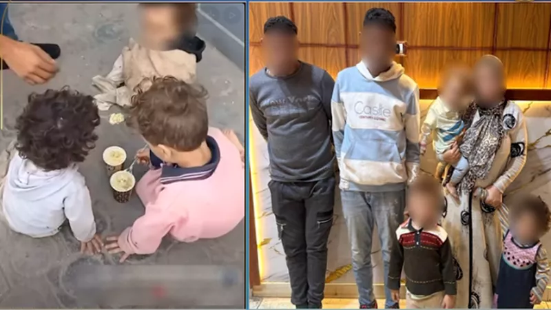 تفاصيل ترك سيدة أطفالها في الشارع ومصيرهم|فيديو