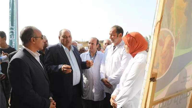 بـ 30 سيارة.. انطلاق قوافل التنمية الشاملة من المنيا لخدمة المزارعين