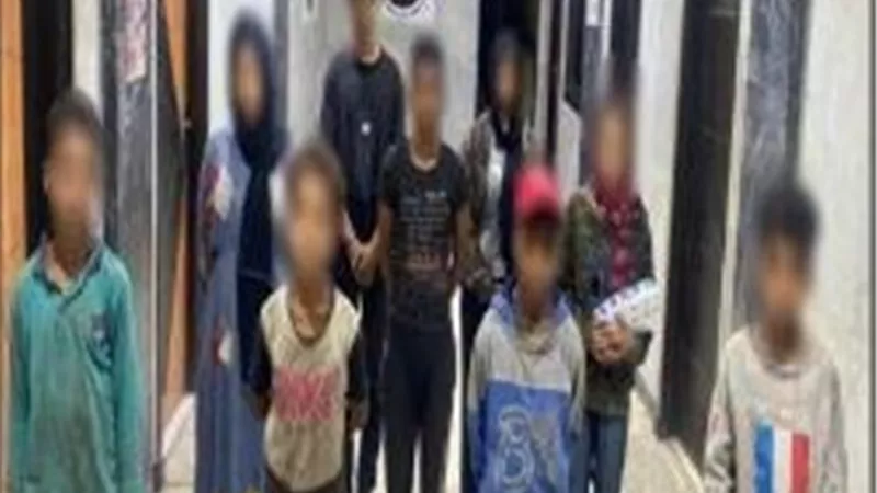 سقوط 11 شخصا بتهمة استغلال الأطفال في التسول واستجداء المارة