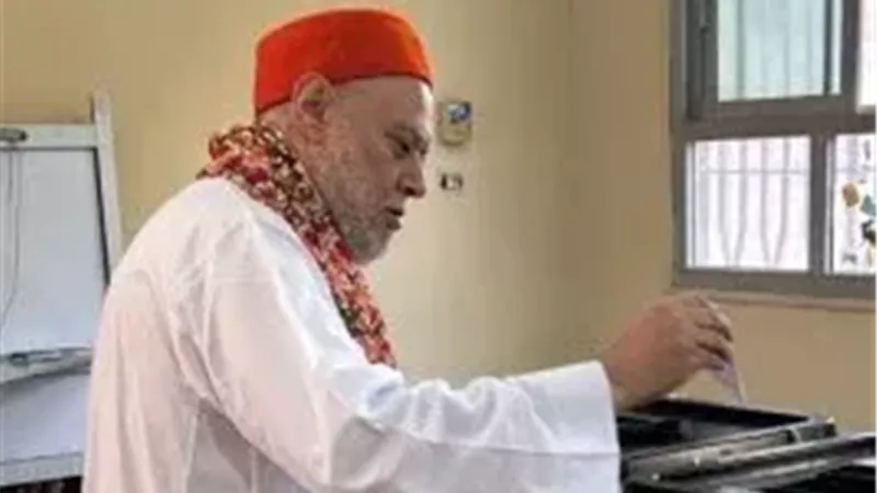 انتخابات مجلس النواب 2025.. علي جمعة يدلي بصوته في مدرسة النهضة بأكتوبر