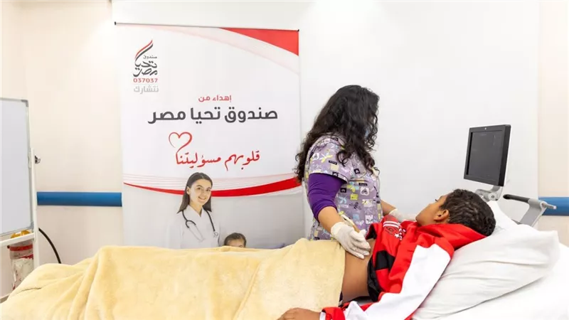 صندوق تحيا مصر: نجاح 6 عمليات لتركيب الصمام الرئوي للأطفال