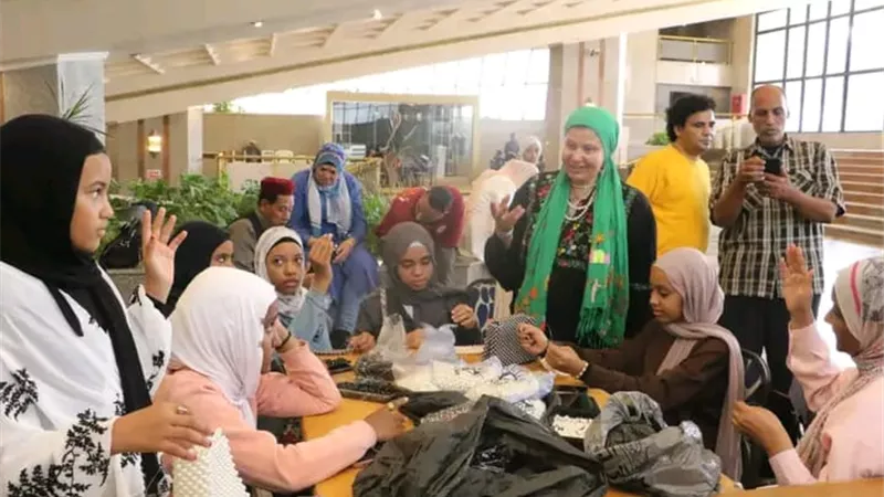 انطلاق الأسبوع الثقافي لأطفال المحافظات الحدودية بالإسماعيلية