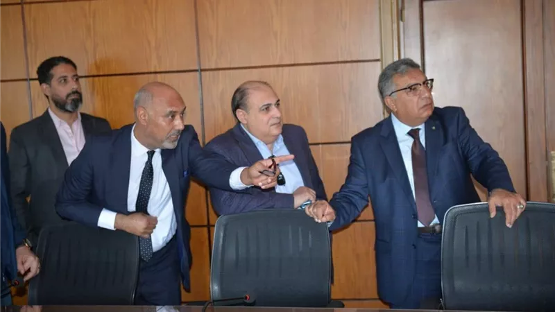 محافظ الدقهلية يتفقد أعمال تطوير قصر ثقافة المنصورة