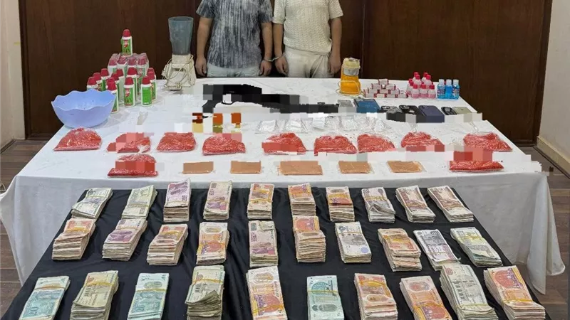 حبس شخصين يديران ورشة لتصنيع مخدري الاستروكس والبودر في المرج