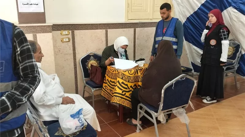 جامعة قناة السويس تطلق قافلة شاملة للتوعية والخدمات الطبية بالتل الكبير