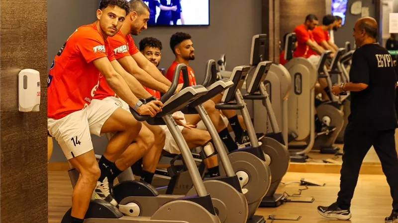 منتخب مصر يواصل التدريبات استعدادًا لمواجهة أوزبكستان الودية