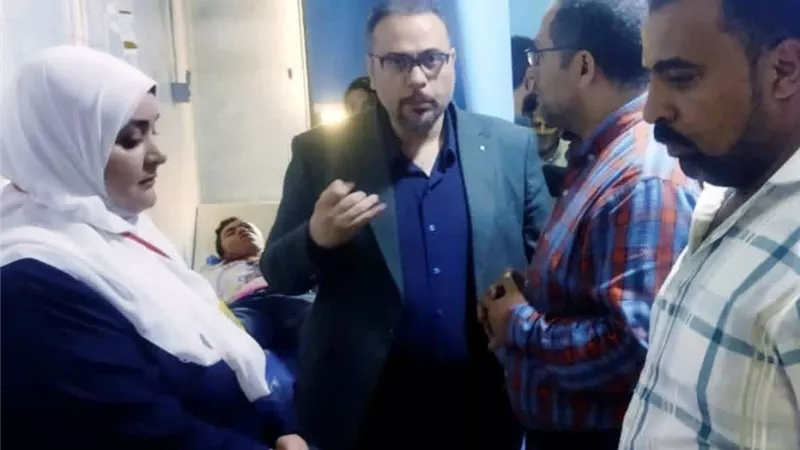 مرور مسائي لوكيل وزارة الصحة بالشرقية على مستشفى أبوحماد المركزي 