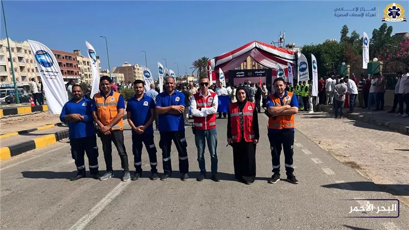 لليوم الثاني هيئة الإسعاف تنتشر فى محيط لجان انتخابات مجلس النواب