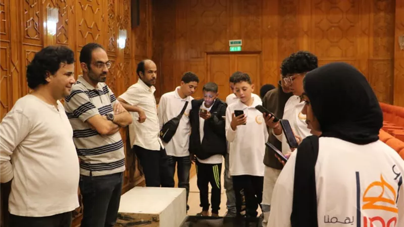 أطفال المحافظات الحدودية يجسدون ملامح مصر القديمة في ورش أسبوع أهل مصر