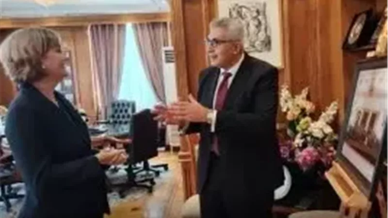 المجلس الأعلى للجامعات يستضيف خبيرة هيئة فولبرايت الأمريكية
