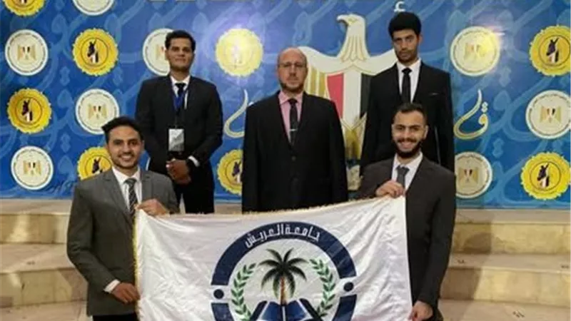 رئيس جامعة العريش: نحرص على تأهيل طلابنا ليكونوا قادة وعي وتنمية