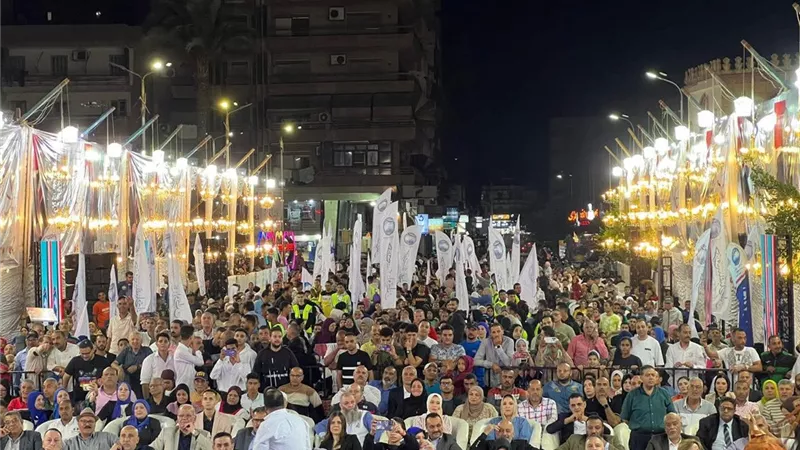 بحضور الآلاف.. مؤتمر جماهيري حاشد في حي العرب لدعم مرشح القائمة الوطنية
