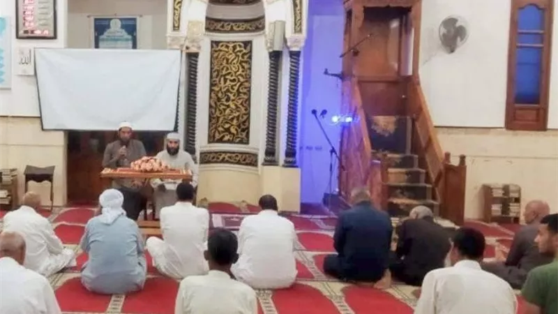 أوقاف سيناء تختتم فعاليات الأسبوع الثقافي بمسجد عمرو بن العاص في العريش