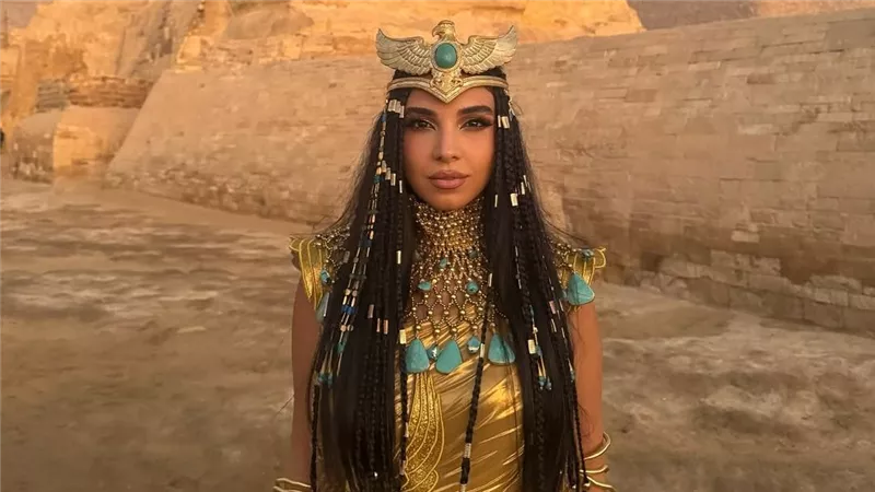 سلمى أبو ضيف: نفسي أقدم شخصية من العصر الفرعوني  