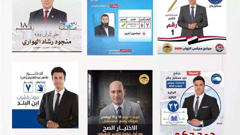 الحصر العددي للدائرة 3 بالفيوم: اللواء طه عبد التواب يتصدر بـ59.560 صوتًا