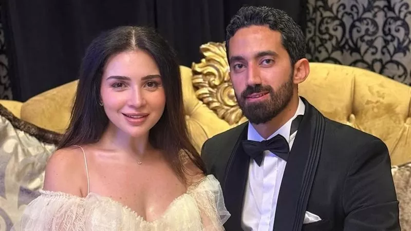 منة شلبي وش السعد على مي عز الدين بزواجها من أحمد تيمور