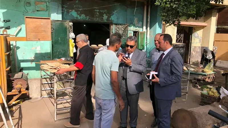 محافظ الدقهلية يتفقد المخابز بطلخا ويؤكد استمرار الرقابة لضمان الجودة