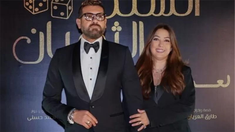 كندة علوش تدعم زوجها في العرض الخاص لفيلمه 