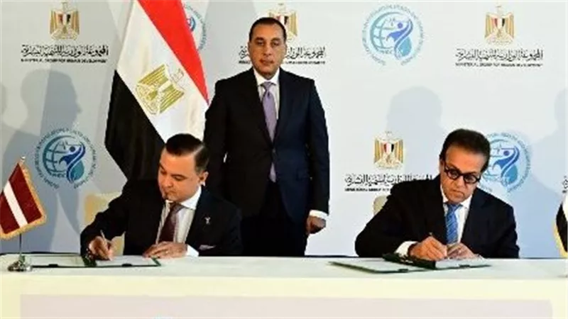 مدبولي يشهد توقيع مذكرة تفاهم للتعاون في الرعاية الصحية بين مصر ولاتفيا