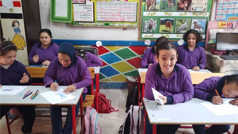 ورشة فنون تشكيلية بالجيزة لاكتشاف مواهب ذوي الاحتياجات الخاصة