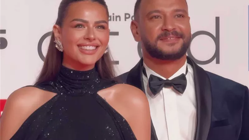 بعد شائعة انفصالهما.. أحمد خالد صالح وهنادي مهنا في مهرجان القاهرة السينما