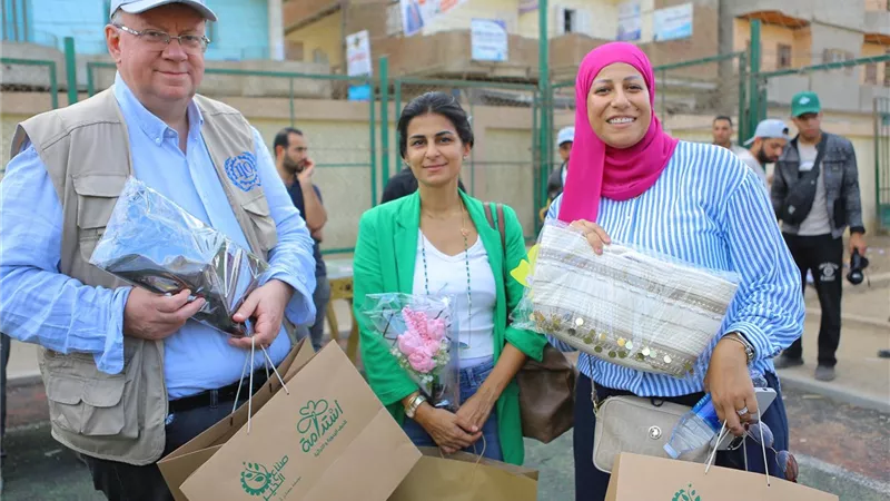 وفد منظمة العمل الدولية يشيد بمبادرة «صُناع الخير» بعد متابعته 